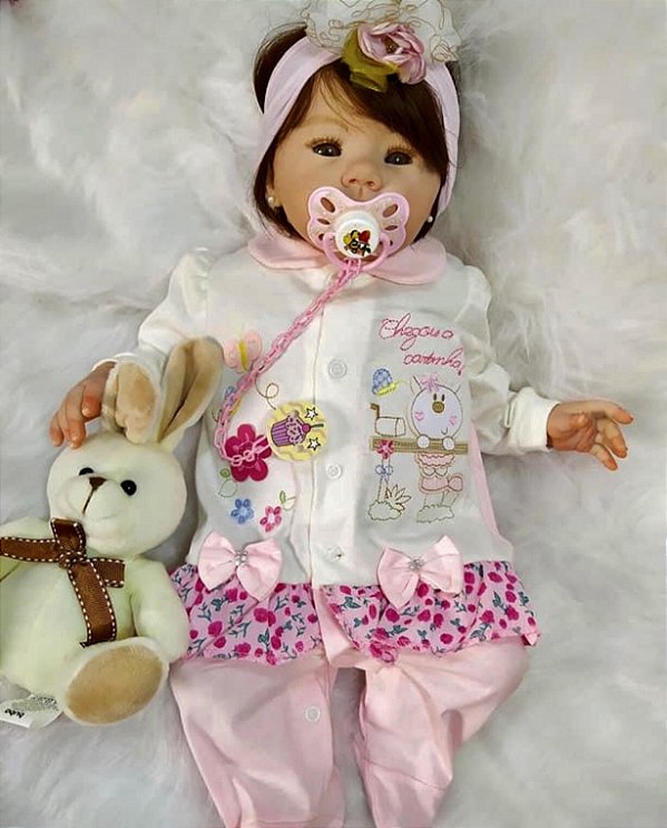 Bebê Reborn Ternurinha – Hiper Realista em Silicone