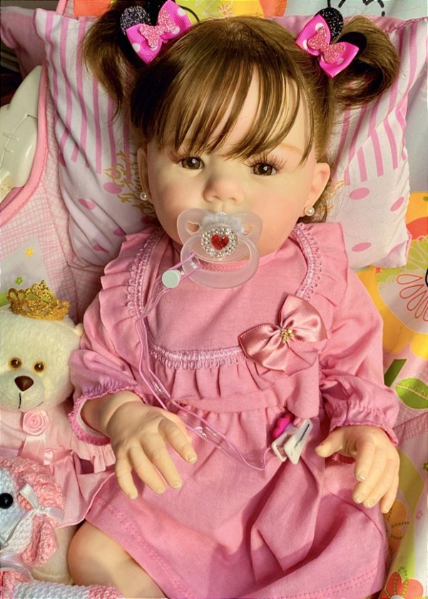 Bebê Reborn Kitty – Mega Realista em Silicone + Brinde Especial