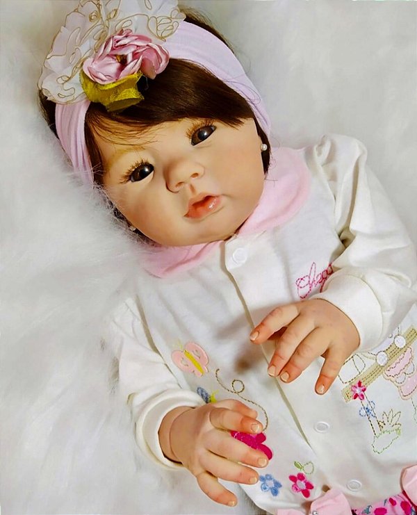 Bebê Reborn Ternurinha – Hiper Realista em Silicone